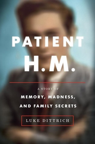 Omslaget til Patient H.M. viser eit uskarpt bilde av Henry Molaison